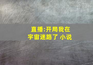 直播:开局我在宇宙迷路了 小说